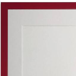 Post Box Red 20mm Picture, Photo, Poster Frame With White Mount - thumbnail 2
