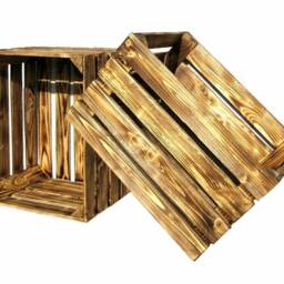 Vintage Apple Crate Coffee Table, With Shelving On Castors , Hand Made in Hampshire - thumbnail 4