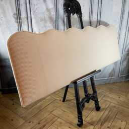 Scalloped Headboard Choice Of Fittings & Customer's Own Fabrics - thumbnail 3