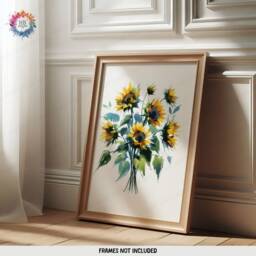 Florist Posters - Set Of 3 Prints - Flower Shop Wall Art Sunflower Decor Print Gift Floral Definition Market Gifts - thumbnail 3