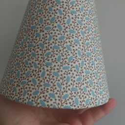 Pinto Blue Sanderson Candle Clip Lampshade - thumbnail 3