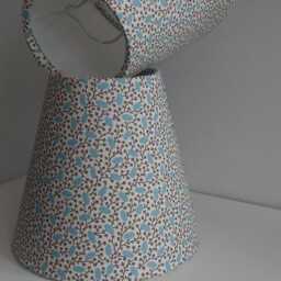 Pinto Blue Sanderson Candle Clip Lampshade - thumbnail 4