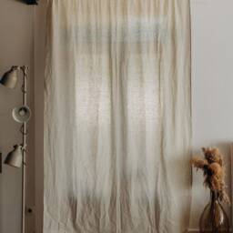 Wine Linen Bedroom Curtains, Burgundy Curtain For Living Room, Kitchen Aesthetic Curtain, Modern Window Mothers Day Gift Idea - thumbnail 3