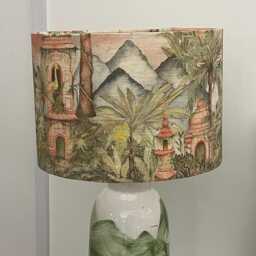 Eden Ruins Handmade Lampshade For Table/Floor Lamps & Ceiling/Pendant Lamps - thumbnail 3