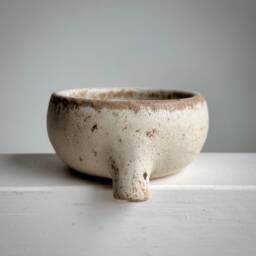 Made To Order Cream Rustic Soapdish With Strainer For Bathroom Sink, Ceramic, Pottery, Handmade, Soap Dish, Sponge Tray, Spongedish - thumbnail 2