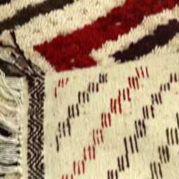 Handmade Moroccan Berber Wool Rug Plush Boho Grid Design - thumbnail 4