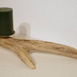 Driftwood ~ 2-Flame Candle Holder - thumbnail 3