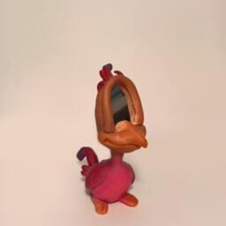 Alice in Wonderland - Bird Handmade Polymer Clay Action Figure. Unique Collectible - thumbnail 2