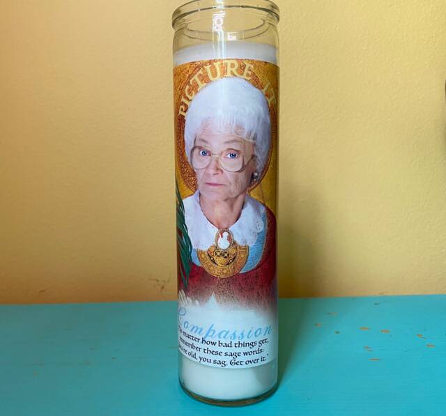 Golden Girls Sophia Prayer Candle - image 1