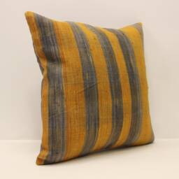 Kilim Pillow, Sofa Pillow Boho Pillow, Handwoven Pillow, 18x18 - 45x45 cm Minimalist Decorative Pillow, Cushion Cover Throw Pillow 4Kbf-527 - thumbnail 2