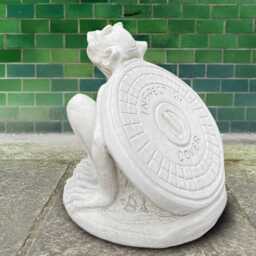 Concrete Guardian Gargoyle Statue Stone Gothic Sculpture Handmade Lawn Ornament Outdoor Cement Figurine Yard Art - thumbnail 3