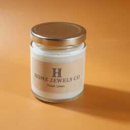 Fresh Linen - Scented Soy Candle Clean Laundry - thumbnail 2