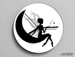 Moon Fairy - Wall Clock - thumbnail 1