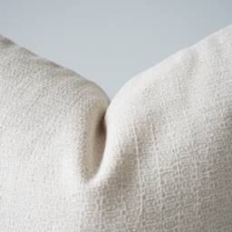 Cream Striped Pillow Cover - thumbnail 2