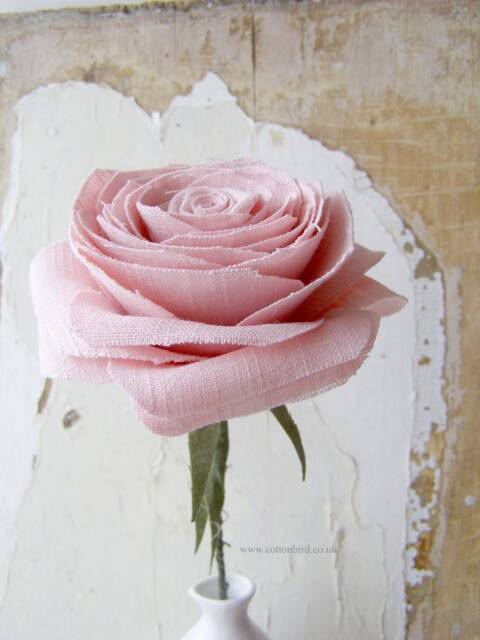 4Th Year Wedding Anniversary Rose, Gift For Wife, Husband, Couple Vase Not Included - image 1