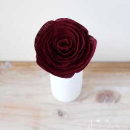 4Th Year Wedding Anniversary Rose, Gift For Wife, Husband, Couple Vase Not Included - thumbnail 4