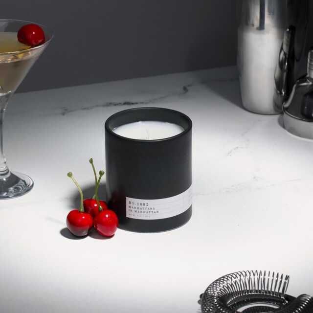 No. 1882 Manhattans in Manhattan Scented Candle - Cocktail Inspired - Sustainable Luxury Non-Toxic Home Fragrance - image 1