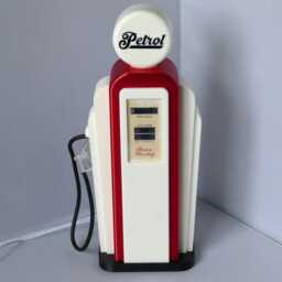 Retro Inspired Petrol Pump Led Light - Vintage Themed Custom 3D Printed Model - thumbnail 2