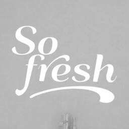 So Fresh Quote Wall Decal - Modern Vinyl Art - thumbnail 1