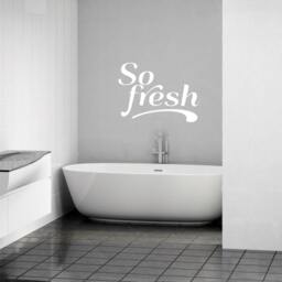 So Fresh Quote Wall Decal - Modern Vinyl Art - thumbnail 2