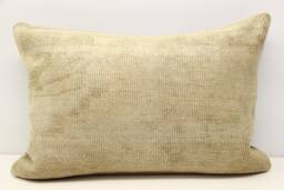 Turkish Kilim Lumbar Pillow Cover - 16x24 Inch - thumbnail 1