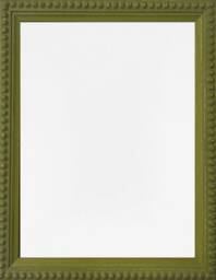 Crown Olive Green Wooden Picture Frame Distressed Bobbin Style