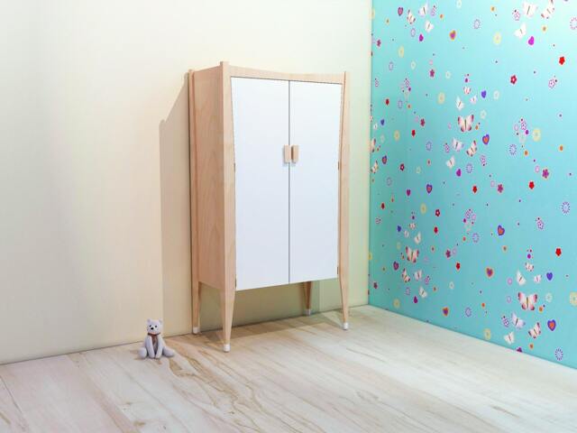Diy Nursery Wardrobe Plan - Woodworking PDF Build Your Own Baby Closet Or Armoire Furniture Storage Cabinet Instant Download - image 1