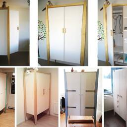 Diy Nursery Wardrobe Plan - Woodworking PDF Build Your Own Baby Closet Or Armoire Furniture Storage Cabinet Instant Download - thumbnail 4