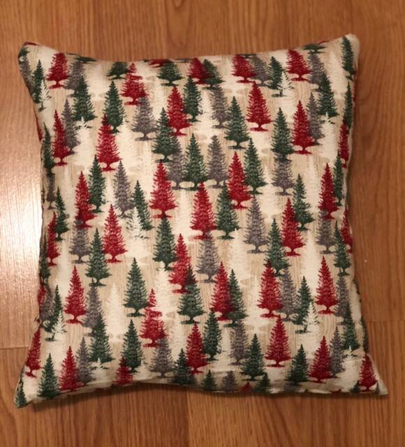 Tree Print Pillow Cover - image 1
