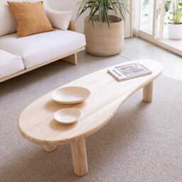Solid Wood Coffee Table - Tramadiu - thumbnail 2
