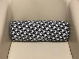 Dogtooth Bolster Cushion Complete With Pad - Fc001-Bolster - thumbnail 1