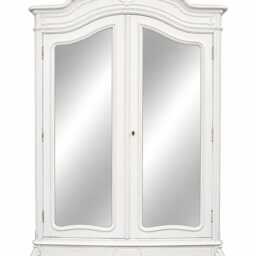 Stunning French Louis Xv Style Mirrored Armoire - thumbnail 2
