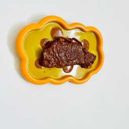 Juicy Steak Wall Art/ Dopamine Decor/ Maximalist Fake Food/ Food Pop Sculpture/ Funky Gift Idea - thumbnail 4