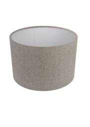 Handmade French Natural Linen Cloth Cylinder/Drum Lampshade, Pendant Light Shade, Home Decor, Custom in UK