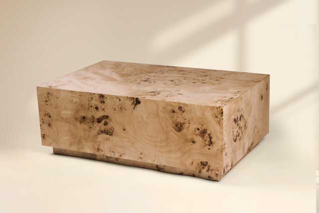 Coffee Table in Mappa Burr - Burl - image 1