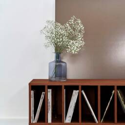 Mid-Century Sideboard, Dresser, Commode, Credenza Made Of Oak Vaneer - Teak Colour Livlo T-S09 - thumbnail 3