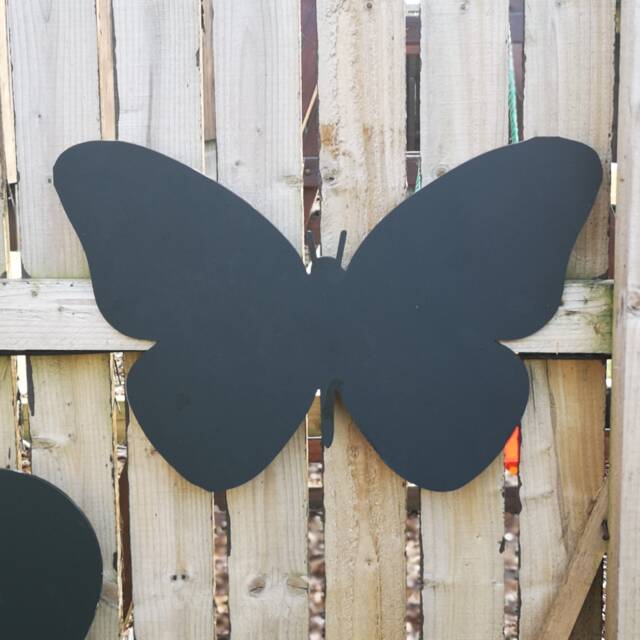 Butterfly Chalkboard Outdoor Kids' Playhouse Accessory - image 1