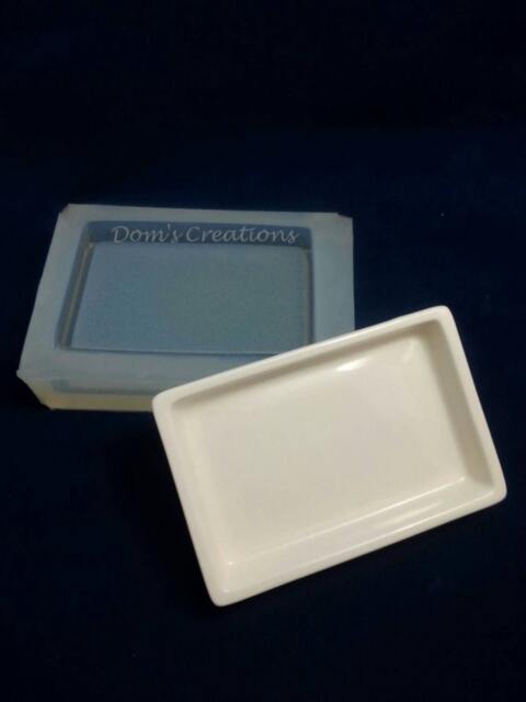 Large Soap Dish Resin, Clay Clear Silicone Mold - image 1