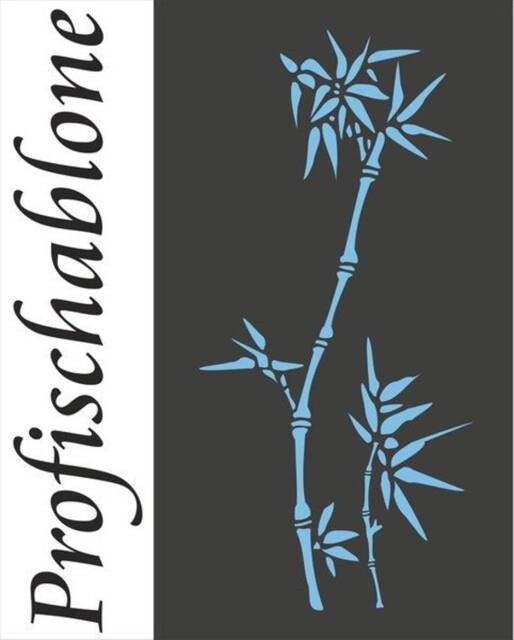 Stencil, Decor, Stencils, Bamboo Stencil, Painting Decorative Wall Stencil - Bamboo - Motif Sizes 29 X 15 cm, 58 30 93 54 cm
