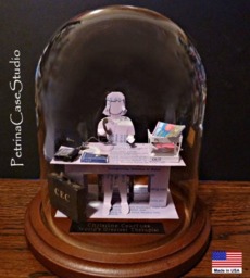 Business Card Sculpture Financial Advisor Gift, Desk Decor - thumbnail 2