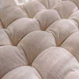 Handmade Tufted Outdoor Floor Cushion Water-Repellent Patio Bench Cushion - thumbnail 2