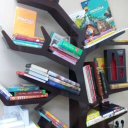 Tree Bookshelf & Toys, Bookshelf, Rustic Bookshelf, Tree Shelf, Nursery Magic Tree, Products - thumbnail 2