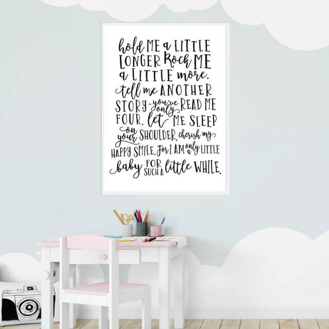 Wall Art Nursery, Decor Artwork For Large Nursery Decor, Baby's Room Editable - image 1