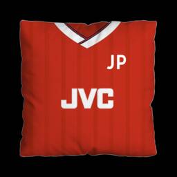The Gooners - 1988 Home Retro Football Cushion 45cm - thumbnail 2