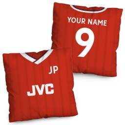 The Gooners - 1988 Home Retro Football Cushion 45cm - thumbnail 1