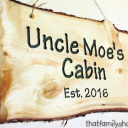 Family Established Sign, Rustic Wood Wall-Hanging With Names, Personalized Cabin Decor, 5Th-Year Wedding Anniversary Custom Welcome - thumbnail 2