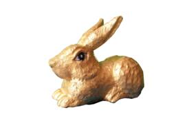 The Wooden Rabbit Figurine Handcarved in Wood