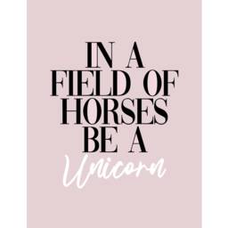 Unicorn Bedroom Nursery Set Of 2 Prints, Pink Baby Girl Print, Wall Art, New Baby, Kids Bedroom, Gift, Horse - thumbnail 2