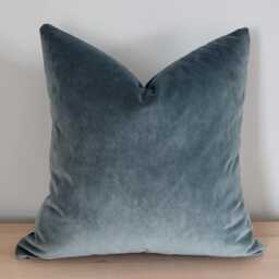 Linwood Omega Prints Butterfly Palm Lago & Velvet Cushion Cover 45x45 cm - thumbnail 3