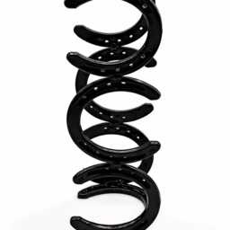 Horseshoe Wine Rack Rustic Metal Art, Western Decor - 3 Bottle - thumbnail 3